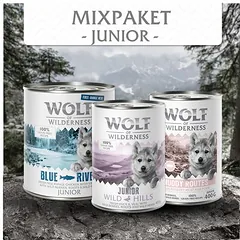 Wolf of Wilderness JUNIOR - Mixpaket