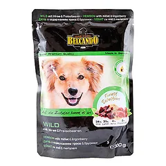 BELCANDO Wild šlapias pašaras su žvėriena, soromis ir spanguolėmis 12x125 g