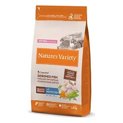 Nature's Variety Healthy Grains Kitten Weißfisch