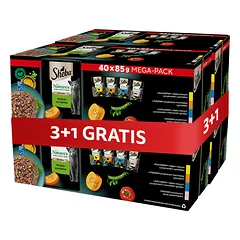 SHEBA Nature’s Collection 4 x 40x85 g padažuose – visavertis šlapias maistas suaugusiems katėms, 3+1 NEMOKAMAI