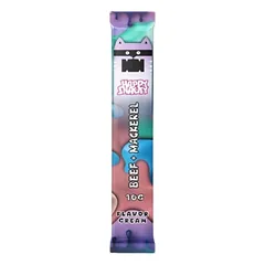 HAPPY SNACKY Beef Mackerel Flavor Cream 4x10g kreminis skanėstas katėms, 15 x 40 g — 2 nuotrauka