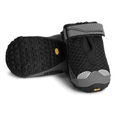 Ruffwear batai šunims Grip Trex™ Obsidian Black, 2 vnt. pakuotė