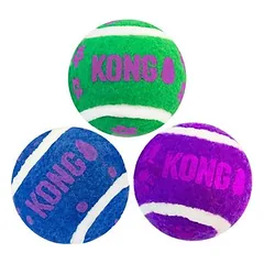 KONG Active Katze Tennisbälle mit Glocken