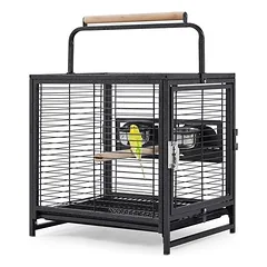 Vogelkäfig Reisevogelkäfig mit Handgriff Vogelvoliere Kleintierkäfig