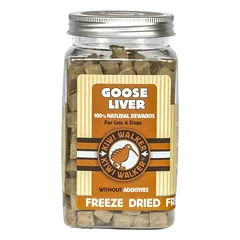 KIWI Walker liofilizuoti skanėstai, žąsų kepenėlės - Goose Liver, 120 g
