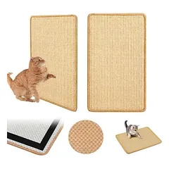 PetTribes Katzen Kratzmatte aus Natürlichem Sisal