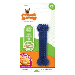 Nylabone Moderate Dental kramtymo kauliukas su vištienos kvapu šunims
