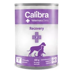Calibra Veterinary Diets Dog & Cat Recovery drėgnas maistas katėms ir šunims, greitesniam atsistatymui, 400 g