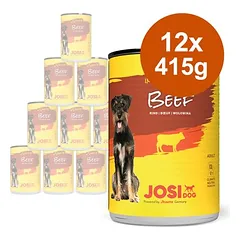 JosiDog Nassfutter in Soße 12 x 415 g
