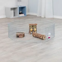 Trixie patalpų aptvaras žiurkėnams, apie Ø 90 x H 25 cm — 4 nuotrauka