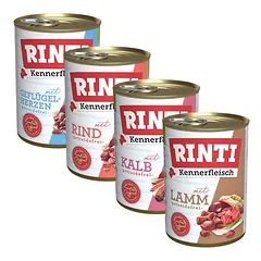 RINTI Kennerfleisch drėgnas maistas šunims, ekonominė pakuotė 24 x 400 g — 3 nuotrauka