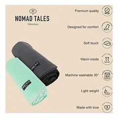 Nomad Tales FIR Tech Rehabilitation antklodė šunims, mėtų — 3 nuotrauka