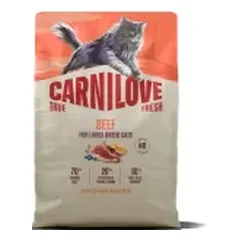 CARNILOVE CAT True Fresh Beef Adult LARGE BREED