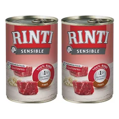 RINTI Sensible Wołowina z ryżem 400 g + 1 GRATIS
