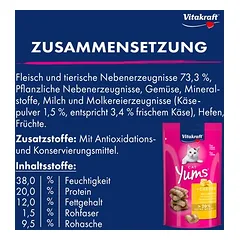 Vitakraft Cat Yums skanėstai katėms — 3 nuotrauka