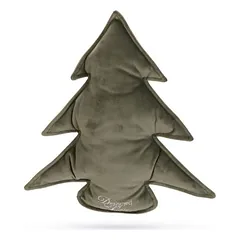 Designed by Lotte Hundespielzeug Weihnachtsbaum aus Samt grün