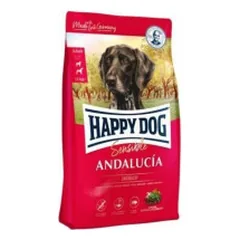 Happy Dog Andalucia sausas maistas suaugusiems šunims su Iberijos kiauliena ir ryžiais, 4 kg