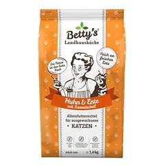 Betty's Landhausküche vištiena su antiena, sausas maistas katėms
