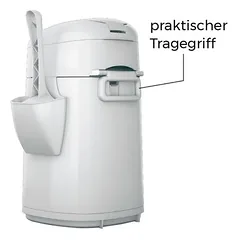 LitterLocker® Fashion kraiko šalinimo kibiras katėms, Ekonominė pakuotė: 3 x papildomoji kasetė (BE šiukšlių kibiro) — 4 nuotrauka