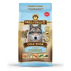 WOLFSBLUT Adult Cold River sausas maistas suaugusiems šunims su upėtakiu ir batatais 0,5 kg — 2 nuotrauka