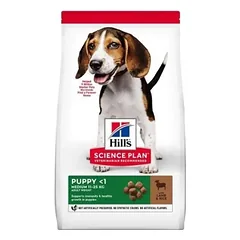 Hill's SP Puppy Medium Lamb & Rice sausas pašaras šuniukams iki 1 metų