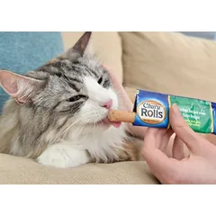 CHURU Cat Rolls Chicken Tuna minkšti skanėstai katėms su tunu ir vištiena 40 g — 2 nuotrauka