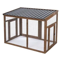 TIAKI medinis lauko aptvaras, L 116 x B 78 x H 89,8 cm — 2 nuotrauka