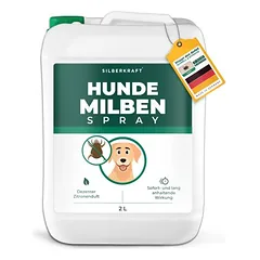 Silberkraft purškiklis nuo erkučių šunims – atbaidantis purškiklis (repelentas) nuo erkučių, 4 x 500 ml — 4 nuotrauka