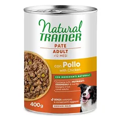 Natural Trainer Pate Medium & Maxi Adult drėgnas maistas šunims — 3 nuotrauka