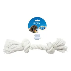 Duvo+ žaislas šunims Knot medvilnė, baltas, Matmenys: 45 cm — 2 nuotrauka