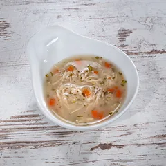 WILDES LAND Soup sriuba katėms su vištiena, morkomis ir petražolėmis 80 g — 3 nuotrauka