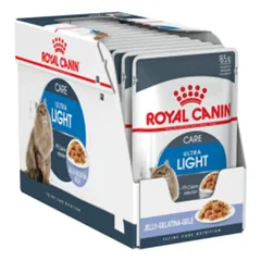 Royal Canin Ultra Light in Jelly šlapias maistas katėms