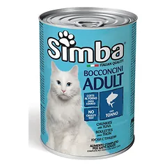 Simba konservuotas pašaras katėms su tunu 415g photo