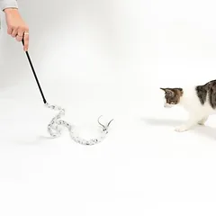 zooplus Exclusive meškerė katėms Plush Tail, 1 vnt. — 2 nuotrauka