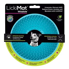 LickiMat Hundenapf Wobble, türkis