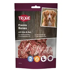 Trixie Premio Rice Duck Bones 80 g parduotuvėje petbaze.lt