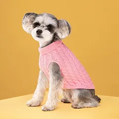 PAW COUTURE gyvūnų augintinių megztinis, rožinis