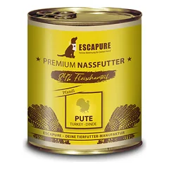Escapure Pate Turkey - wet food for dogs, turkey with vegetables, 84% meat