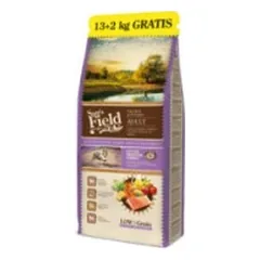 Sam's Field Adult Salmon sausas pašaras šunims su lašiša 13+2 kg