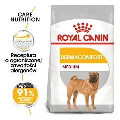 ROYAL CANIN CCN Medium Dermacomfort 2x12kg sausas maistas suaugusiems vidutinio dydžio šunims, turintiems jautrią odą