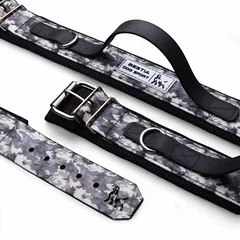 Bestia Dog Sport Hundehalsband mit Haltegriff