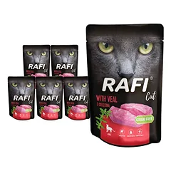 RAFI Cat Adult su veršiena 10x100g