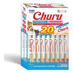 INABA Churu Varieties Tuna&Seafood 20x14g tunas ir jūros gėrybės katėms