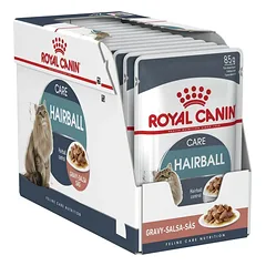 Royal Canin Hairball Care In Gravy visavertis ėdalas padaže suaugusioms katėms plaukų sąvėlų šalinimui, 85 g x12