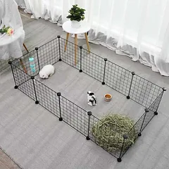 mažų gyvūnų maniežas, narvas, 12 grotelių — 3 nuotrauka