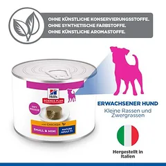 Hill's Science Plan Mature Small & Mini Mousse drėgnas maistas šunims — 4 nuotrauka