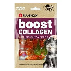 Flamingo Snacks Boost Chips with beef & collagen 60 g — 1 nuotrauka