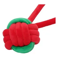 Nobleza kalėdinė virvė su kamuoliuku žaislas šunims, 24 cm — 3 nuotrauka