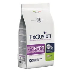 Exclusion Hypoallergenic sausas pašaras vidutinių ir didelių veislių šunims su vabzdžių baltymu 12kg