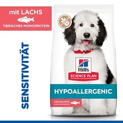 Hill's Science Plan Hypoallergenic Adult Large su lašiša, sausas maistas šunims — 2 nuotrauka